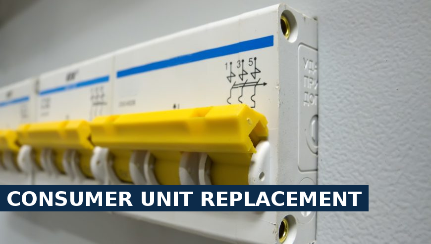 Consumer unit replacement Egham